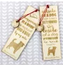 Griffon Bruxellois, Brussels Griffon - dog bookmark, personalized bookmark, gift for bookworm from Art-Dog brand