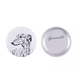 Greyhound, English Greyhound - pin with your dog, add your own photo, Art-Dog brand