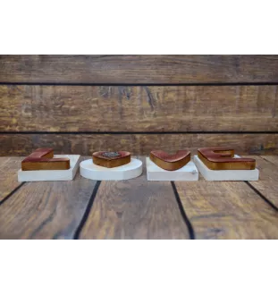 Griffon Bruxellois, Brussels Griffon I - wooden LOVE sign, interior decoration with a dog, charming ornament for the shelf by Art-Dog brand