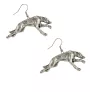 Greyhound, English Greyhound - hanging earrings with dogs, charming jewelry for a dog mom, a gift for a girl from the Art-Dog brand