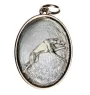 Lévrier anglais, Greyhound - collier avec chien, pendentif pour maman de chien, bijoux uniques de la marque Art-Dog