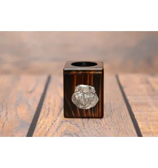 Gryfonik brukselski świecznik kwadratowy Art-Dog