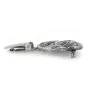 Great Dane - brooch with a clip, holder for a start number, silver-plated dog show pin from the Art-Dog brand