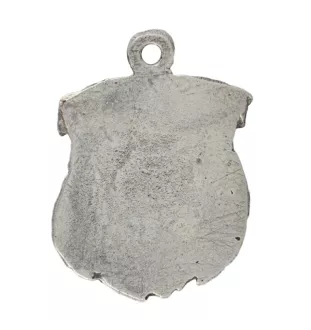 Brüsseler Griffon, Griffon Bruxellois - Halskette mit Hund, Hundeanhänger an einer silbernen Kette, einzigartiger Schmuck der Marke Art-Dog