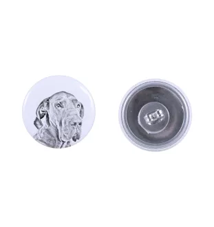 Dog niemiecki I kolczyki z psem mały Art-Dog