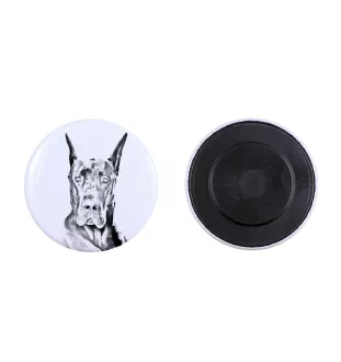 Dog niemiecki magnes z psem mały Art-Dog