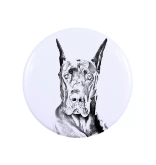 Dog niemiecki magnes z psem mały Art-Dog