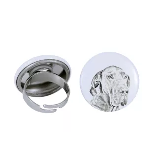 Deutsche Dogge, Ulmer Dogge, Große Dogge I - Damen Schmuck mit dem Bild eines Hundes, handgefertigtes Produkt, Möglichkeit, Ihr eigenes Foto hinzuzufügen, Marke Art-Dog