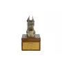 Deutsche Dogge, Ulmer Dogge, Große Dogge I - Eine Ascheurne für Hunde mit einer Statuette, eine kleine Urne für Hunde, eine personalisierte Urne mit dem Porträt eines Hundes von der Marke Art-Dog.