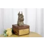 Dogue allemand, Grand danois I - urne pour les cendres du chien avec une statuette, petite urne pour chien, urne personnalisée avec le buste du chien de la marque Art-Dog
