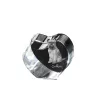 Griffon Bruxellois, Brussels Griffon - a photo of a dog in crystal, crystal heart, unique photo frame from the Art-Dog brand