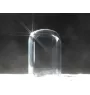 Griffon bruxellois - un cube de cristal avec une photo, une photo de chien dans le cristal, un presse-papiers cubique de la marque Art-Dog