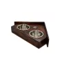 Griffon Bruxellois, Brussels Griffon - wooden stand with bowls for a dog, decorative dog bowls, a gift for adopting a dog from the Art-Dog brand