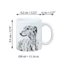 Lévrier anglais, Greyhound - tasse avec chien, tasse avec photo, cadeau personnalisé de la marque Art-Dog