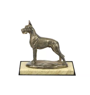 Dog niemiecki I statuetka na piaskowym kamieniu Art-Dog