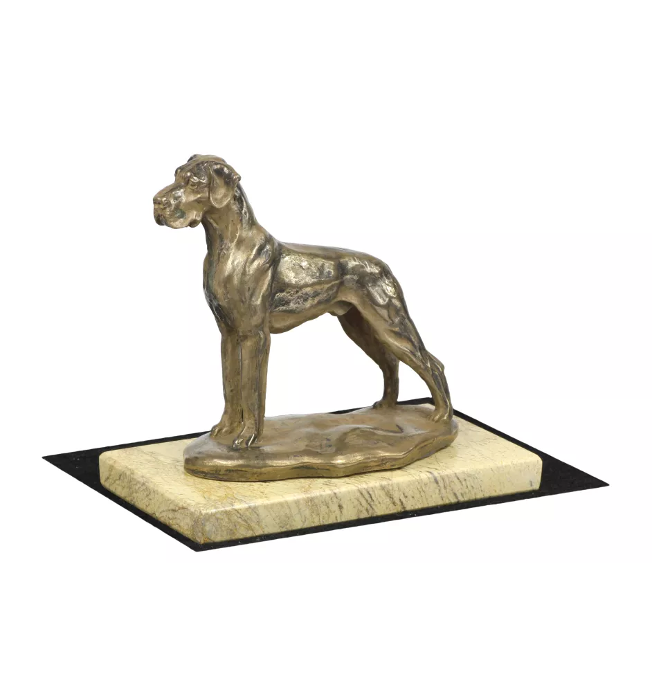 Dogue allemand, Grand danois II - statuette de chien, figurine de silhouette de chien, trophée pour exposition de chiens de la marque Art-Dog