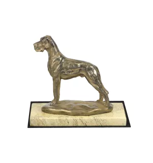 Dog niemiecki II statuetka na piaskowym kamieniu Art-Dog
