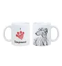Lévrier anglais, Greyhound - tasse avec chien, une tasse adorable avec une illustration, un cadeau avec votre photo de la marque Art-Dog