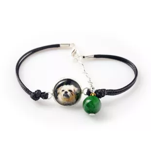 Griffon bruxellois - ensemble de bijoux dans une boîte, collier, boucles d'oreilles, bracelet, produits de la marque Art-Dog