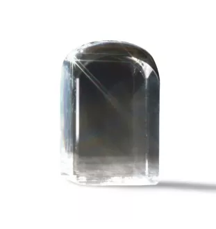 Dogue allemand, Grand danois - un cube de cristal avec une photo, une photo de chien dans le cristal, un presse-papiers cubique de la marque Art-Dog