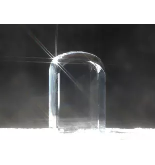Dogue allemand, Grand danois - un cube de cristal avec une photo, une photo de chien dans le cristal, un presse-papiers cubique de la marque Art-Dog