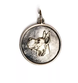 Dogue allemand, Grand danois I - collier avec chien, pendentif pour maman de chien, bijoux uniques de la marque Art-Dog