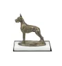 Great Dane I - dog figurine, figure on a white base, trophy for Art-Dog dog show exhibition
