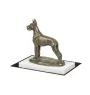 Dogue allemand, Grand danois I - statuette de chien, figurine sur un socle blanc, trophée pour exposition de chiens de la marque Art-Dog
