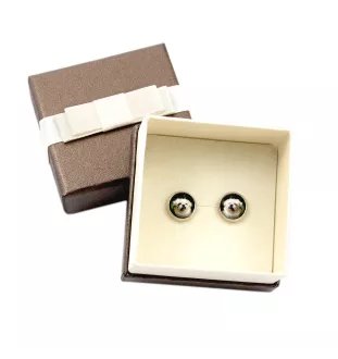 Griffon Bruxellois, Brussels Griffon - earrings in a box, your photo, handmade jewelry, a product of the Art-Dog brand