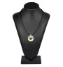 Griffon Bruxellois, Brussels Griffon - necklace with a geometric design and the inscription "Art-Dog"