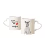 Brüsseler Griffon, Griffon Bruxellois - Tasse mit Hund, entzückende Tasse mit herzförmigem Henkel, universelles Geschenk der Marke Art-Dog