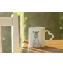 Brüsseler Griffon, Griffon Bruxellois - Tasse mit Hund, entzückende Tasse mit herzförmigem Henkel, universelles Geschenk der Marke Art-Dog