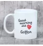 Brüsseler Griffon, Griffon Bruxellois - Tasse mit Hund, Tasse mit Bild, personalisiertes Geschenk der Marke Art-Dog
