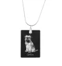 Griffon Bruxellois, Brussels Griffon - Crystal pendant with dog, silver necklace with photo, personalised pendant by Art-Dog brand