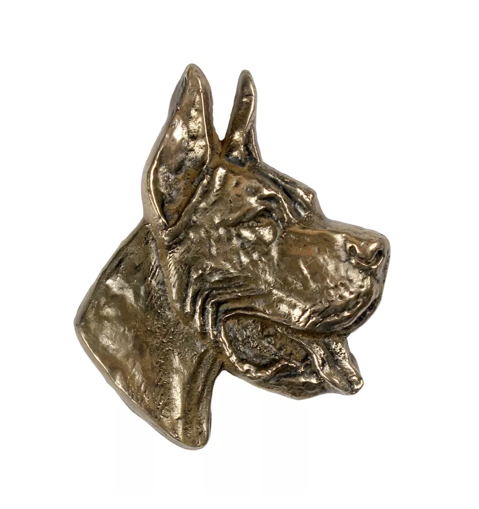 Dogue allemand, Grand danois - plaque commémorative avec chien, remerciement personnalisé, récompense, diplôme avec dédicace de la marque Art-Dog