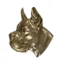 Dog niemiecki II plakietka z zimnego brązu Art-Dog