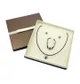 Great Dane - a set of jewelry in a box, necklace, earrings, bracelet, products from the Art-Dog brand