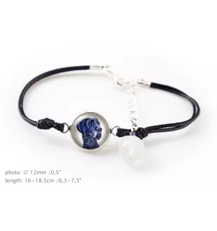 Great Dane - a set of jewelry in a box, necklace, earrings, bracelet, products from the Art-Dog brand