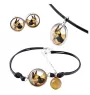 Deutsche Dogge, Ulmer Dogge, Große Dogge I - Schmuckset in einer Schachtel, Halskette, Ohrringe, Armband, Produkte der Marke Art-Dog