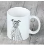Brüsseler Griffon, Griffon Bruxellois - Tasse mit Hund, fröhliche Tasse für Hundeliebhaber, personalisiertes Geschenk der Marke Art-Dog