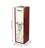 Griffon Bruxellois, Brussels Griffon - wine box with a dog, alcohol box with graphics, personalized gift box from the Art-Dog brand