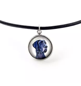 Deutsche Dogge, Ulmer Dogge, Große Dogge - Schmuckset mit Ihrem Foto, handgefertigtes Set, Armband und Halskette von Art.-Dog.