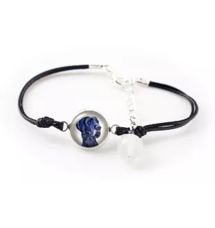 Deutsche Dogge, Ulmer Dogge, Große Dogge - Schmuckset mit Ihrem Foto, handgefertigtes Set, Armband und Halskette von Art.-Dog.