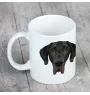 Deutsche Dogge, Ulmer Dogge, Große Dogge I - Becher mit einem Bild und dem Schriftzug geometrischer Hund Art-Dog
