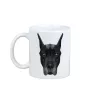 Dogue allemand, Grand danois - tasse avec une photo et un motif de chien géométrique Art-Dog