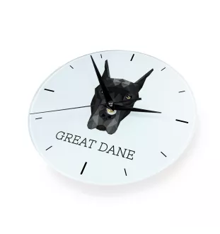 Dog niemiecki zegar geometryczny Art-Dog