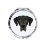 Dogue allemand, Grand danois I - miroir avec une image et un motif géométrique de la marque Art-Dog