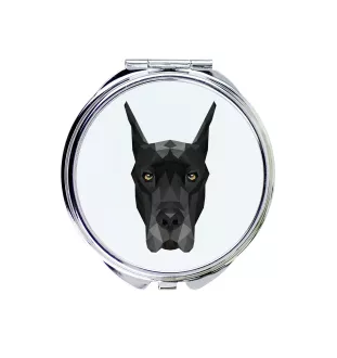 Dog niemiecki lusterko geometryczne Art-Dog