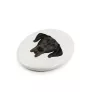 Great Dane I - a plate with a geometric design and the brand name Art-Dog