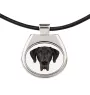 Great Dane I - necklace with a geometric design and the inscription "Art-Dog"